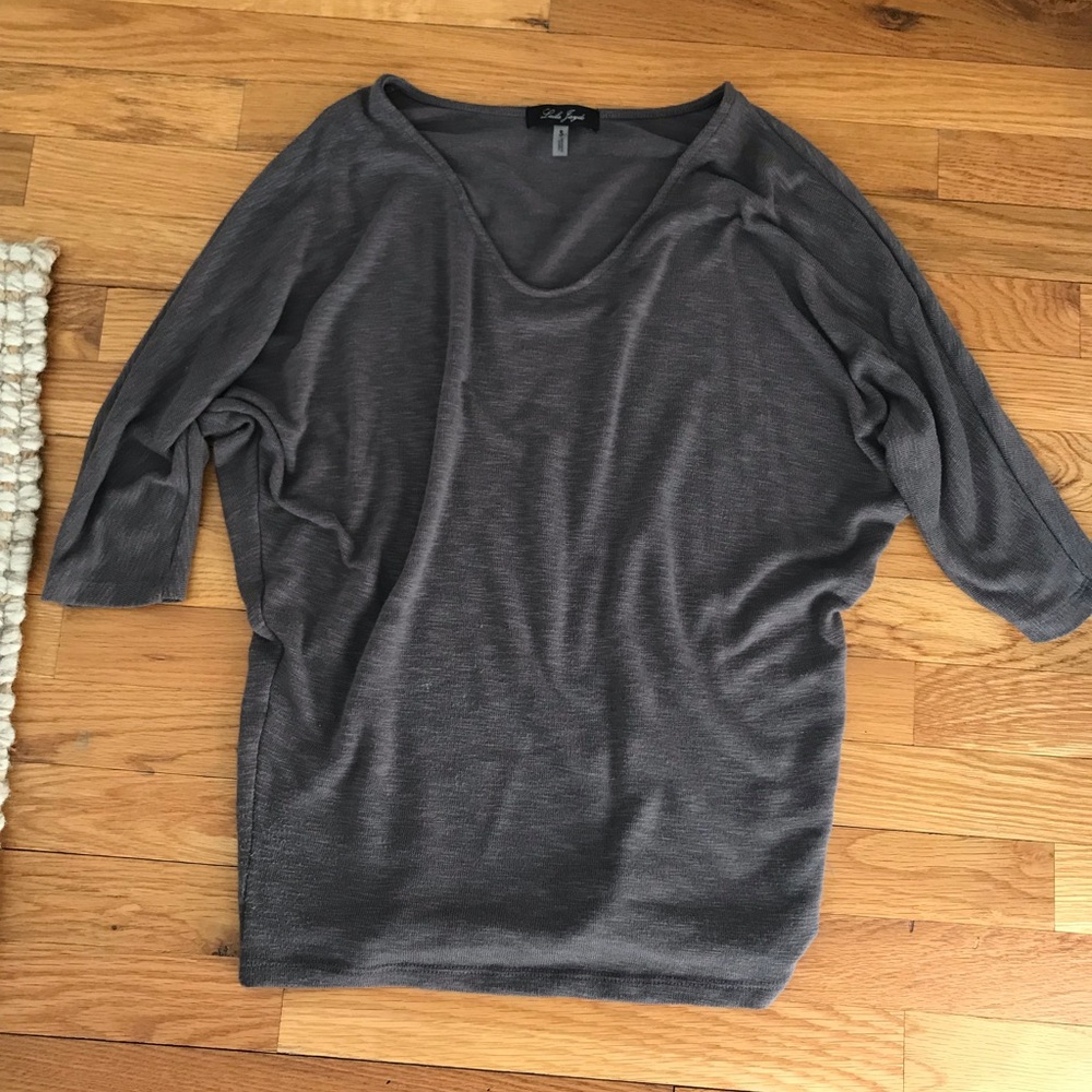 Brown tunic top